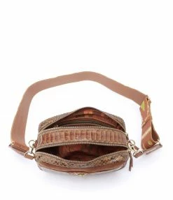 CLARIS VIROT Sac Lily Python Moka Mix -jerome dreyfuss shop unnamed file 1676