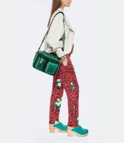 CLARIS VIROT Sac César Python Menthe 13 CLARIS VIROT Sac César Python Menthe -jerome dreyfuss shop unnamed file 1685