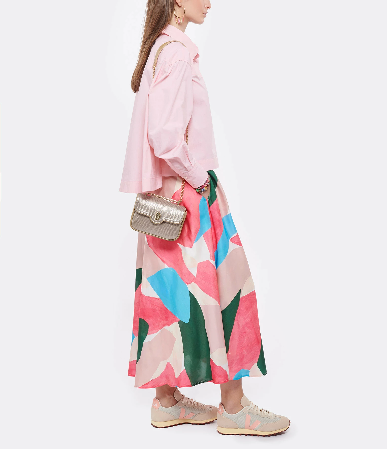 CLARIS VIROT Sac Ava Mini Cuir Platine 8 CLARIS VIROT Sac Ava Mini Cuir Platine – Image 6