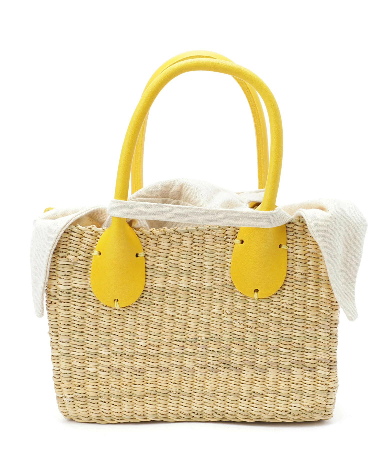 MUUN Panier Charles Naturel Jaune 3 MUUN Panier Charles Naturel Jaune