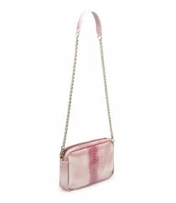 CLARIS VIROT Sac Big Charly Python Bordeaux Délavé -jerome dreyfuss shop unnamed file 1715