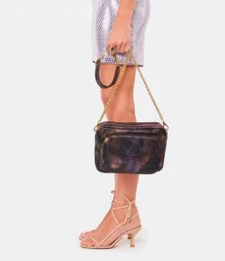 CLARIS VIROT Sac Big Charly Python Carbone -jerome dreyfuss shop unnamed file 1734