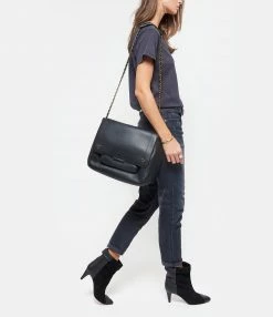 JEROME DREYFUSS Sac Lulu XL Cuir Noir Brass -jerome dreyfuss shop unnamed file 1748