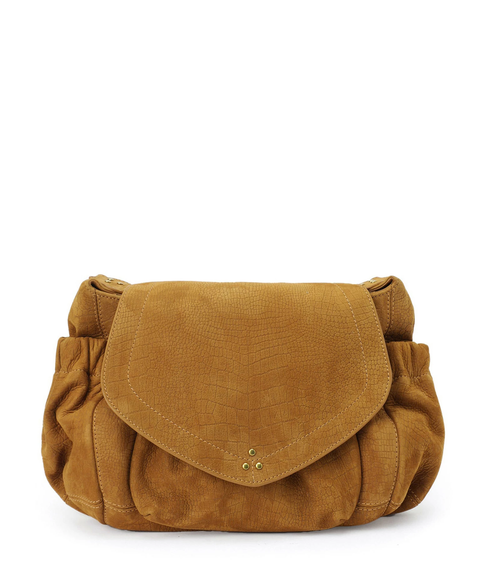 JEROME DREYFUSS Sac Helmut S Cuir Suédé Croco Lion 3 JEROME DREYFUSS Sac Helmut S Cuir Suédé Croco Lion