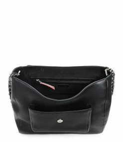 JEROME DREYFUSS Sac Lulu XL Cuir Noir Silver -jerome dreyfuss shop unnamed file 1782