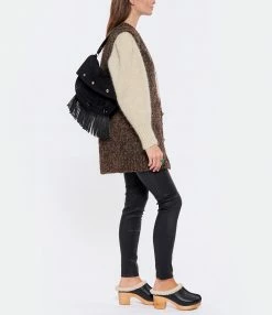 JEROME DREYFUSS Sac Jerry M Cuir Suédé Noir -jerome dreyfuss shop unnamed file 1796