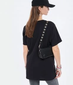 JEROME DREYFUSS Bandoulière Mini Festival Vachette Noir Silver 7 JEROME DREYFUSS Bandoulière Mini Festival Vachette Noir Silver -jerome dreyfuss shop unnamed file 1804