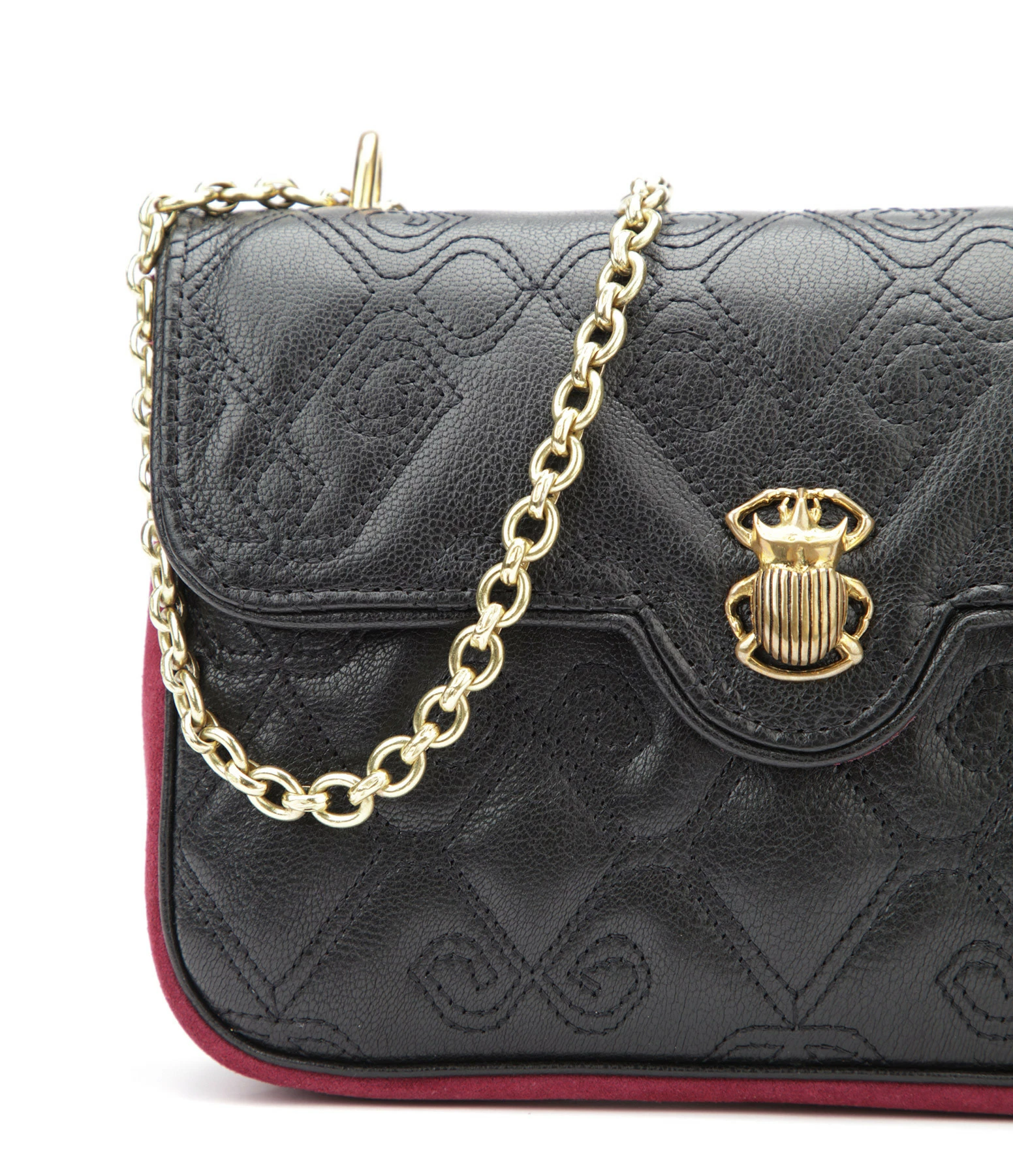 CLARIS VIROT Sac Ava Médium Cuir Réglisse 4 CLARIS VIROT Sac Ava Médium Cuir Réglisse – Image 2