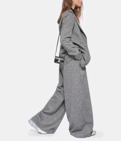 ZADIG & VOLTAIRE Mini Sac ZV Initiale Le City Grigri Cuir Noir -jerome dreyfuss shop unnamed file 1850