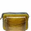 CLARIS VIROT Sac Charly Lézard Python Navy Kaki Moutarde -jerome dreyfuss shop unnamed file 1851