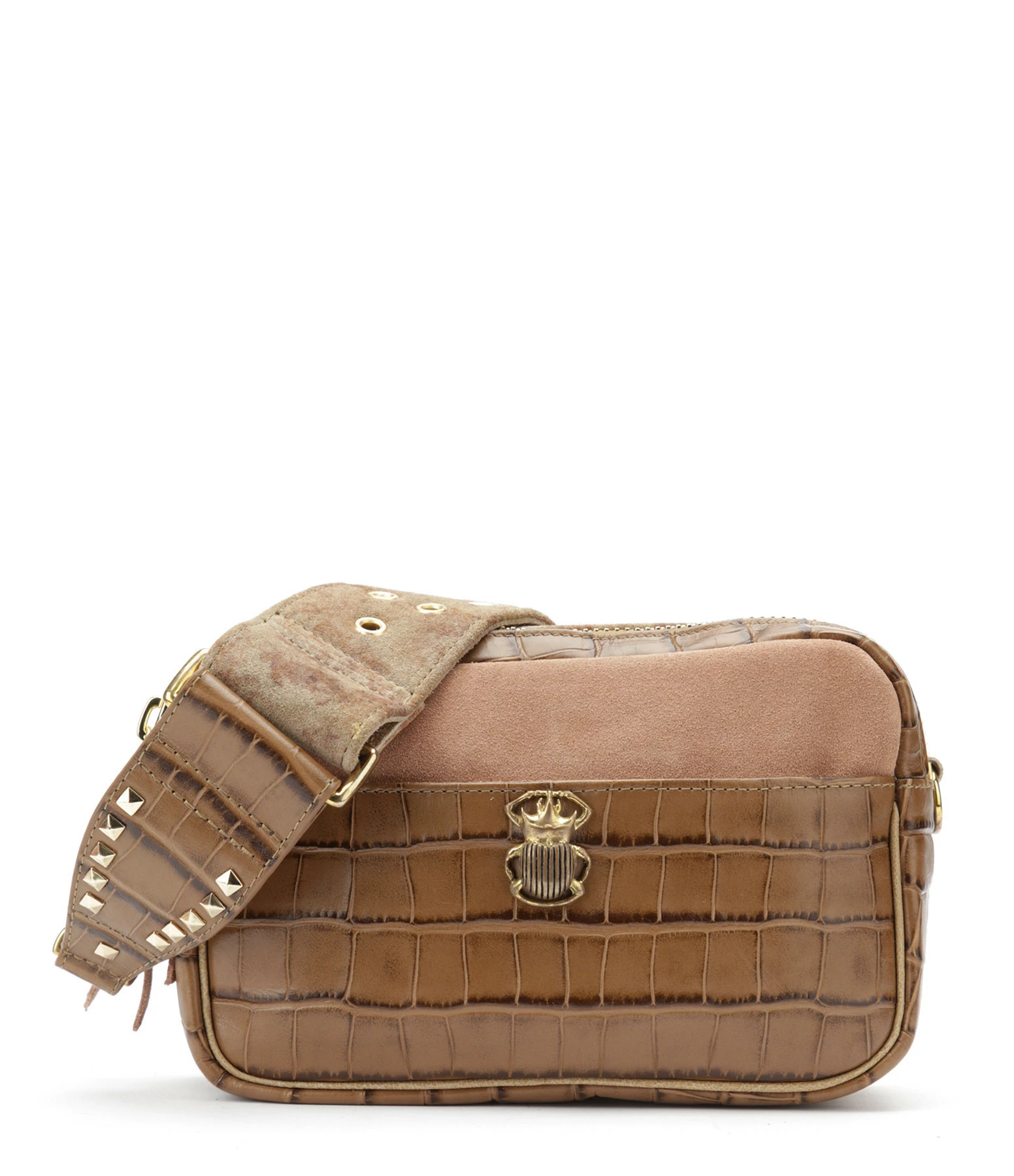 CLARIS VIROT Sac Lily Cuir Tabac 3 CLARIS VIROT Sac Lily Cuir Tabac