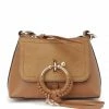 SEE BY CHLOE Sac Joan Mini Double Cuir Caramel