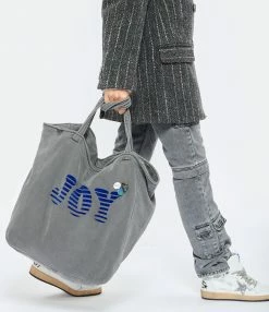 NEWTONE Totebag Greater Joy Coton Pepper -jerome dreyfuss shop unnamed file 193