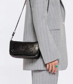 JEROME DREYFUSS Sac Bobi S Cuir Lamé Noir 12 JEROME DREYFUSS Sac Bobi S Cuir Lamé Noir -jerome dreyfuss shop unnamed file 1959