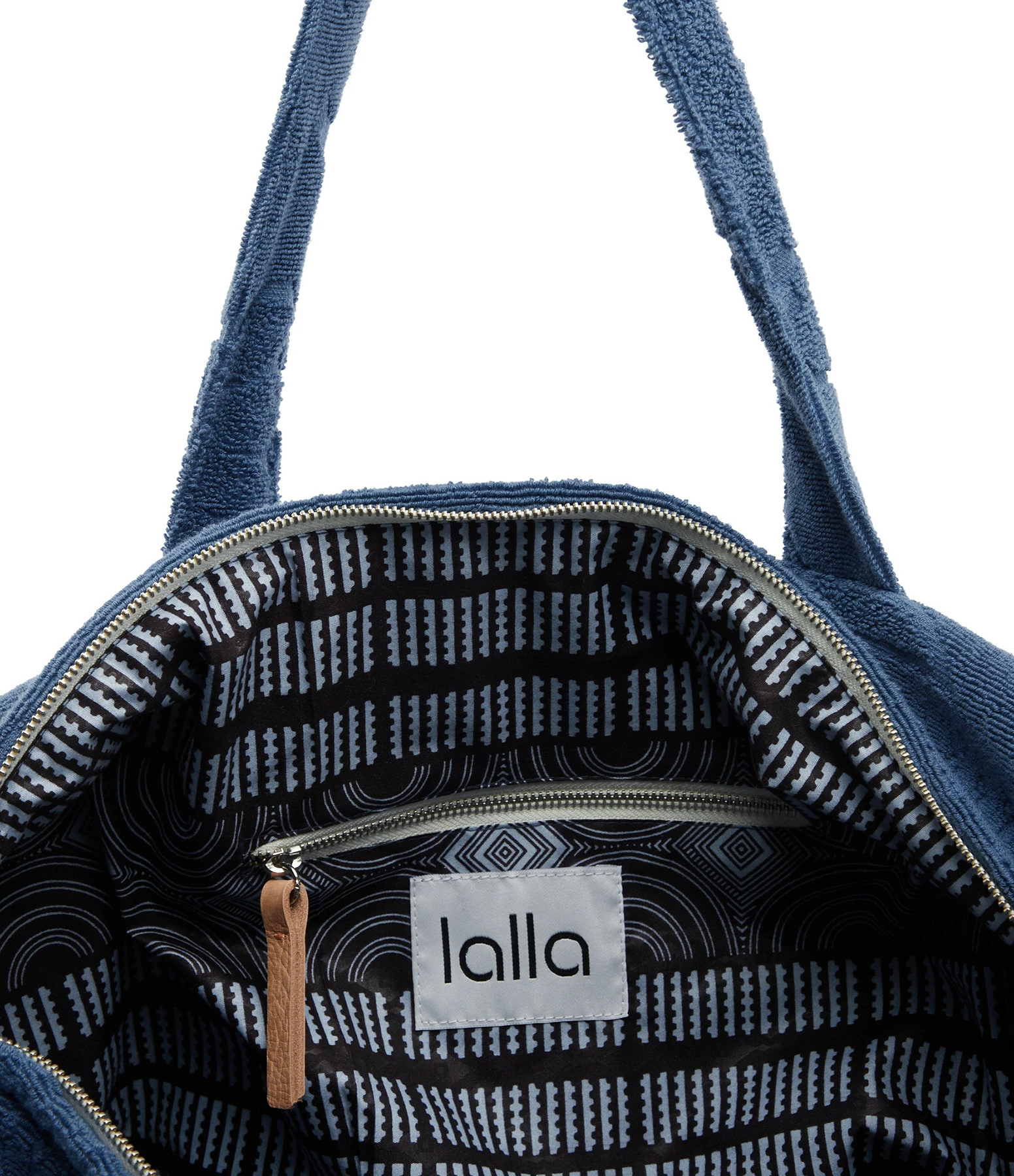 LALLA Sac De Plage Socco Éponge Blue Note 5 LALLA Sac De Plage Socco Éponge Blue Note – Image 3