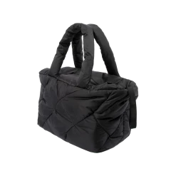 PIUMESTUDIO Cabas Matelassé Spazio Noir -jerome dreyfuss shop unnamed file 2