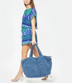 LALLA Sac De Plage Socco Éponge Blue Note 13 LALLA Sac De Plage Socco Éponge Blue Note -jerome dreyfuss shop unnamed file 200