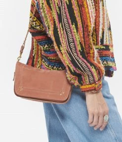 JEROME DREYFUSS Sac Bobi S Cuir Suédé Bois De Rose -jerome dreyfuss shop unnamed file 2002