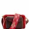 CLARIS VIROT Sac Charly Bandoulière Python Rouge -jerome dreyfuss shop unnamed file 2004