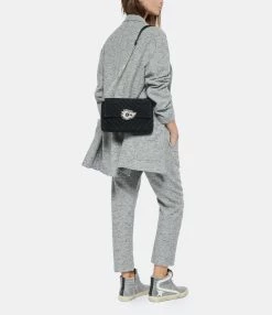 ISABEL MARANT Sac Merine Bandoulière Bijou Cuir Noir -jerome dreyfuss shop unnamed file 2031