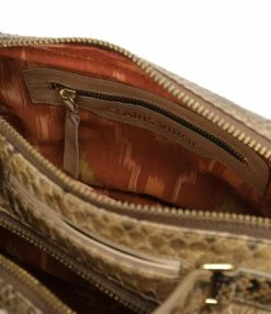 CLARIS VIROT Sac César Python Miel -jerome dreyfuss shop unnamed file 2053