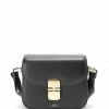 A.P.C. Sac Grace Mini Cuir Lisse Noir