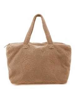 LALLA Sac De Plage Socco Éponge Caramel