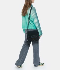 ISABEL MARANT Sac Besace Botsy Cuir Noir -jerome dreyfuss shop unnamed file 2113