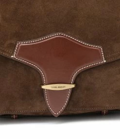 ISABEL MARANT Sac Besace Botsy Cuir Cognac -jerome dreyfuss shop unnamed file 2122