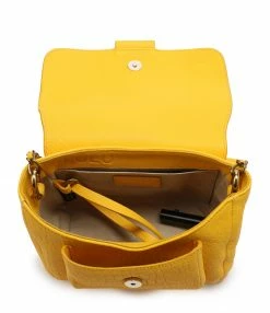 JEROME DREYFUSS Sac Lulu S Cuir Bubble Jaune Tournesol -jerome dreyfuss shop unnamed file 2140