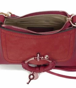 SEE BY CHLOE Sac Joan Mini Double Cuir Ribbon Red 11 SEE BY CHLOE Sac Joan Mini Double Cuir Ribbon Red -jerome dreyfuss shop unnamed file 2153