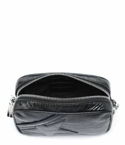 GOLDEN GOOSE Sac Mini Star Cuir Noir -jerome dreyfuss shop unnamed file 2165