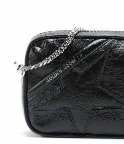 GOLDEN GOOSE Sac Mini Star Cuir Noir -jerome dreyfuss shop unnamed file 2166