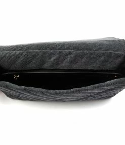 ISABEL MARANT Sac Bandoulière Merine Coton Noir -jerome dreyfuss shop unnamed file 2189