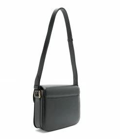 A.P.C. Sac Grace Small Cuir Lisse Noir -jerome dreyfuss shop unnamed file 2193
