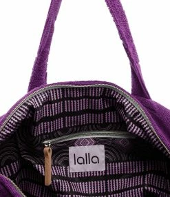 LALLA Sac De Plage Socco Éponge Ultra Violet -jerome dreyfuss shop unnamed file 220