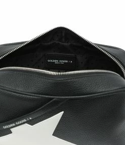 GOLDEN GOOSE Sac Star Cuir Noir Blanc 9 GOLDEN GOOSE Sac Star Cuir Noir Blanc -jerome dreyfuss shop unnamed file 2205