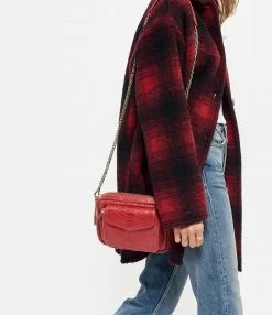 CLARIS VIROT Sac Charly Python Rouge 12 CLARIS VIROT Sac Charly Python Rouge -jerome dreyfuss shop unnamed file 2214