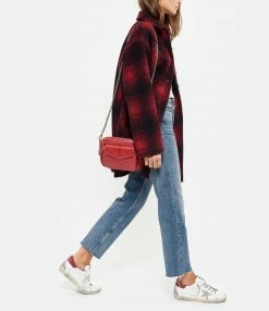 CLARIS VIROT Sac Charly Python Rouge 13 CLARIS VIROT Sac Charly Python Rouge -jerome dreyfuss shop unnamed file 2215