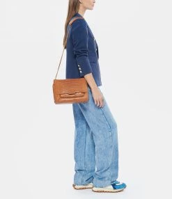 JEROME DREYFUSS Sac Lulu L Cuir Croco Whisky -jerome dreyfuss shop unnamed file 2222