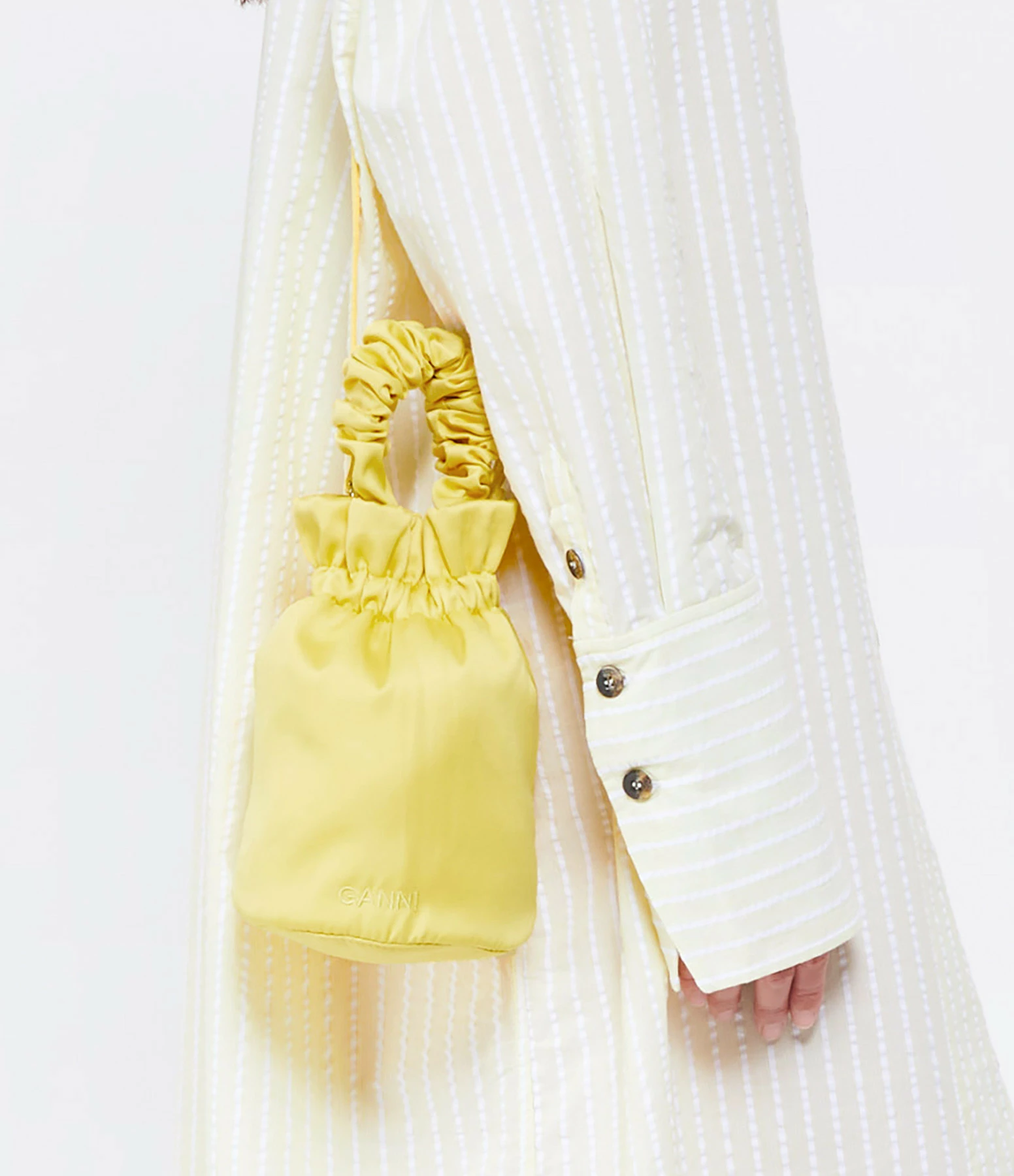 GANNI Sac Sceau Occasion Jaune 7 GANNI Sac Sceau Occasion Jaune – Image 5