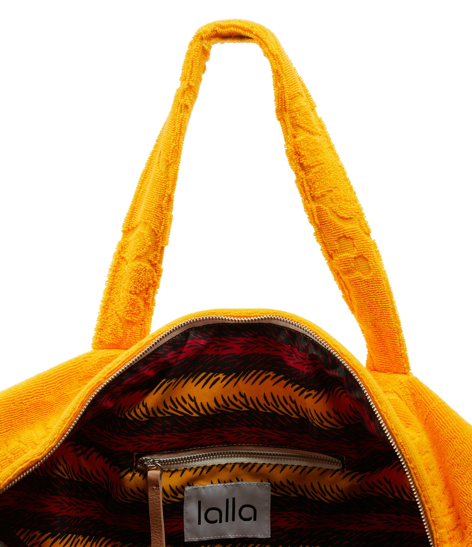 LALLA Sac De Plage Socco Éponge Curry 5 LALLA Sac De Plage Socco Éponge Curry – Image 3