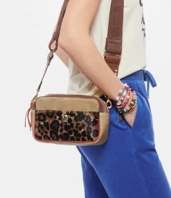 CLARIS VIROT Sac Lily Cuir Léopard Sable -jerome dreyfuss shop unnamed file 2270