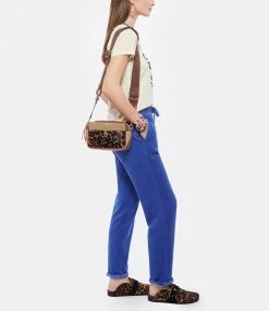 CLARIS VIROT Sac Lily Cuir Léopard Sable -jerome dreyfuss shop unnamed file 2271