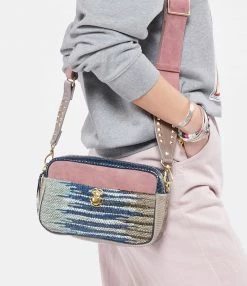 CLARIS VIROT Sac Lily Cuir Rose Indigo Tricolore 8 CLARIS VIROT Sac Lily Cuir Rose Indigo Tricolore -jerome dreyfuss shop unnamed file 2274