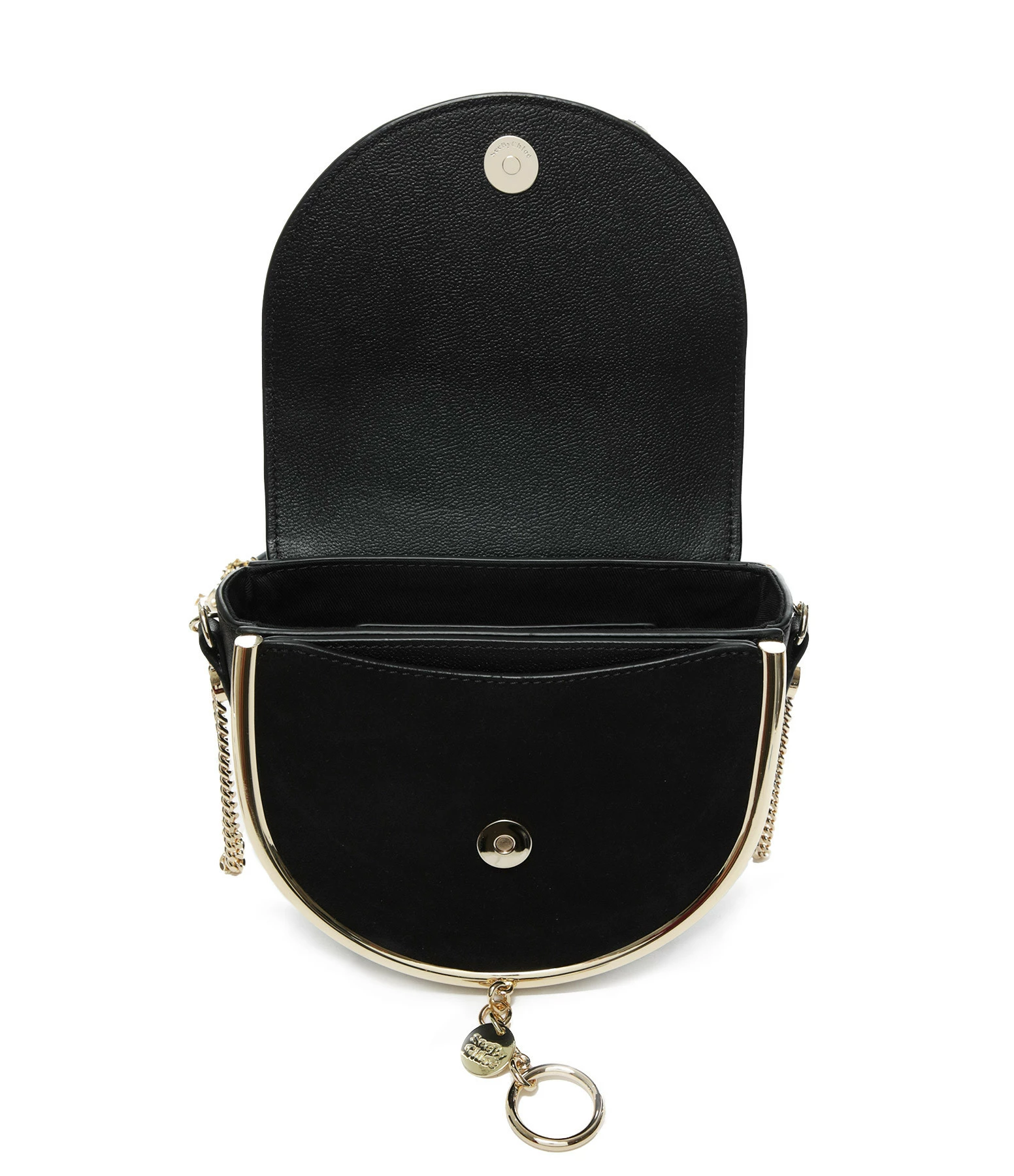 SEE BY CHLOE Sac Mara Double Cuir Noir 5 SEE BY CHLOE Sac Mara Double Cuir Noir – Image 3