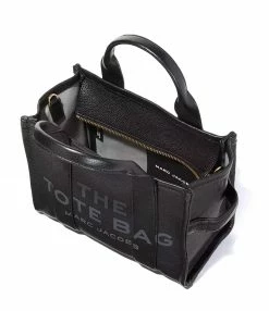 MARC JACOBS Sac The Mini Tote Cuir Noir 10 MARC JACOBS Sac The Mini Tote Cuir Noir -jerome dreyfuss shop unnamed file 233