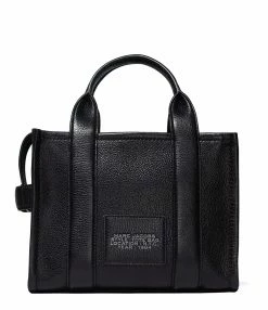 MARC JACOBS Sac The Mini Tote Cuir Noir 11 MARC JACOBS Sac The Mini Tote Cuir Noir -jerome dreyfuss shop unnamed file 234