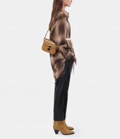 A.P.C. Sac Grace Mini Cuir Lisse Camel -jerome dreyfuss shop unnamed file 2341