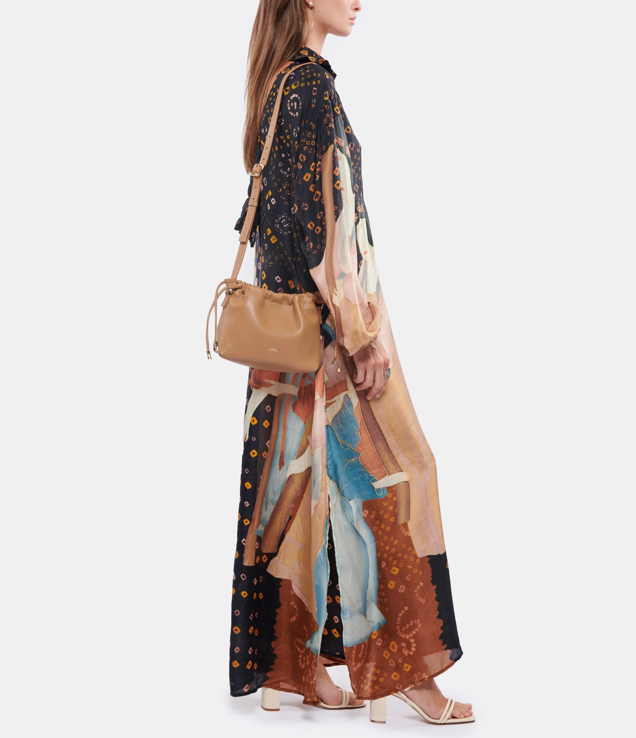 A.P.C. Sac Ninon Mini Caramel 8 A.P.C. Sac Ninon Mini Caramel – Image 6